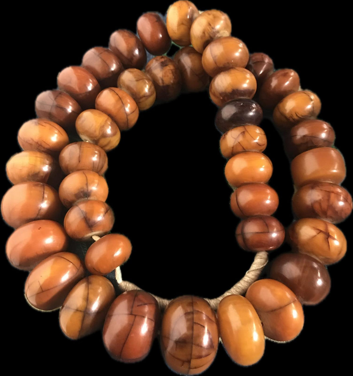 Old Copper Amber From Mali