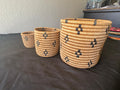 Tri Black/ Beige Baskets