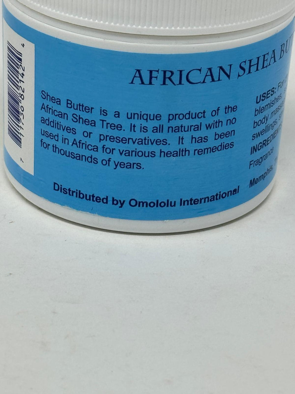Omololu International African Shea Butter- Baby Powder