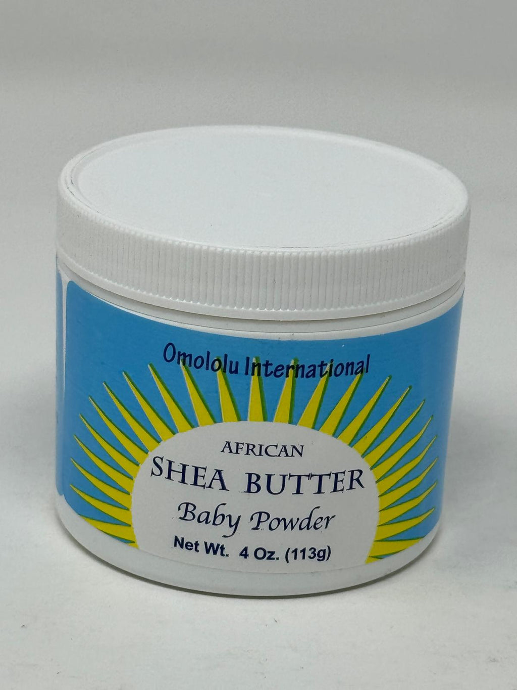 Omololu International African Shea Butter- Baby Powder