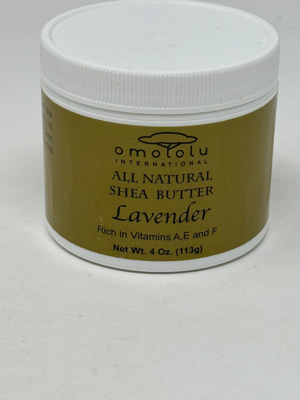 Omololu International African Shea Butter-Lavender