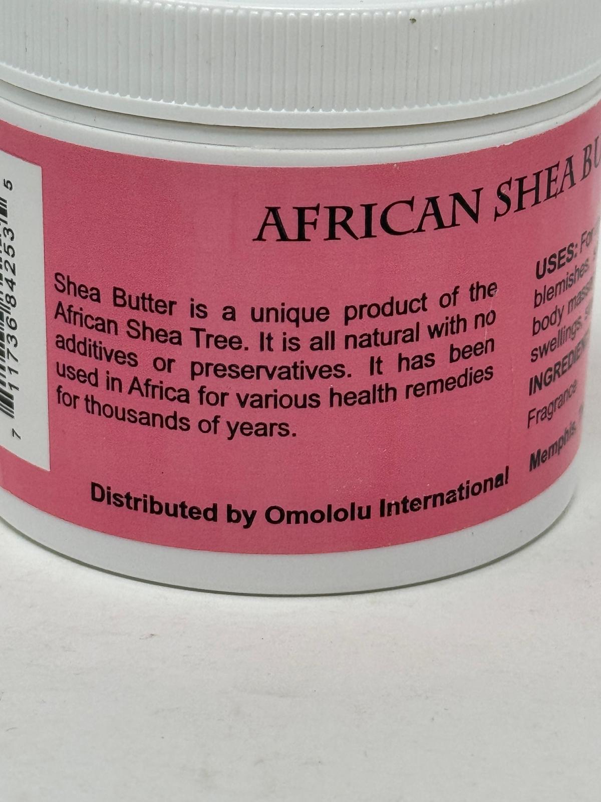 Omololu International African Shea Butter-Strawberry
