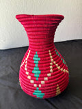 Red With Pattern Basket