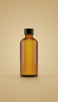 Natural Body Oil In Amber Glass