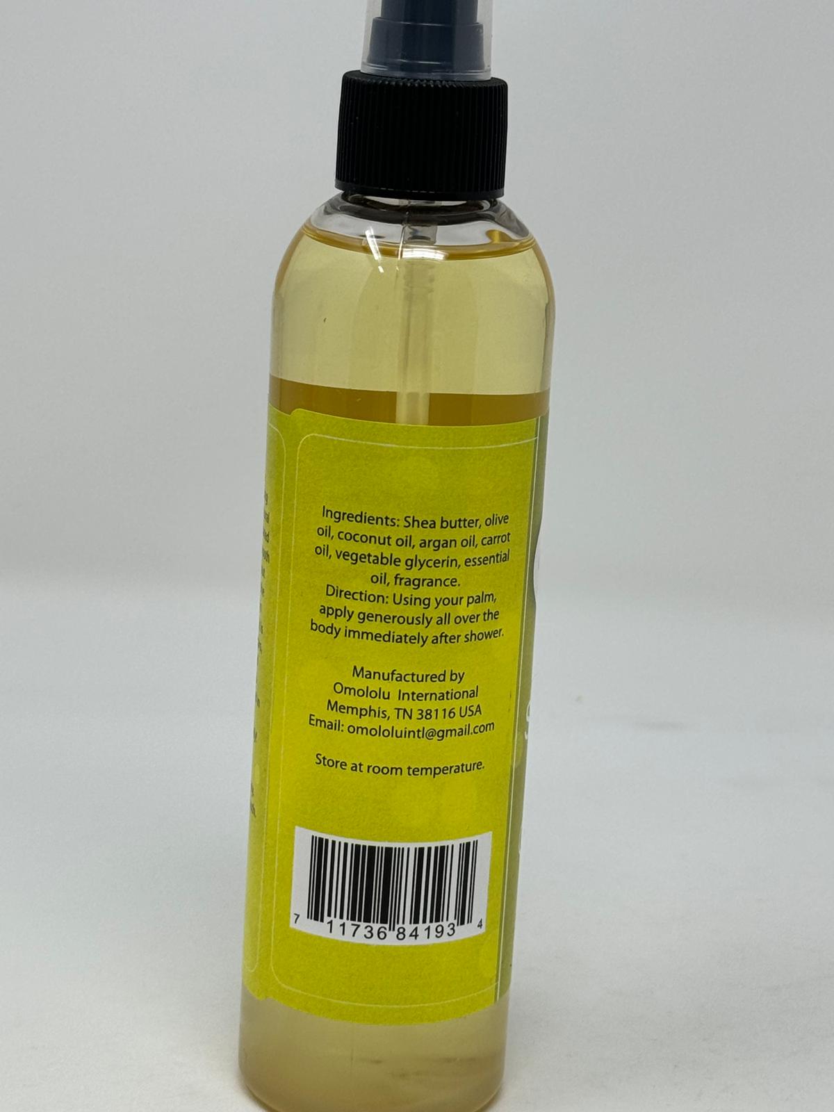 Shea Butter Body Oil Mist Coconut And Mango