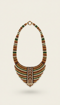 Maasai glass bead necklace